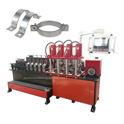 China Fully automatic hoop holding machine Flat iron hoop forming machine Flat iron bending machine en venta