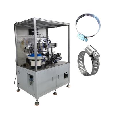 China Stainless Steel Hose Clamp forming machine Hose Clamp Making Machine for sale