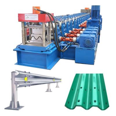 China Guardrail Roll Forming Machine Highway Expressway Guard Board Crash Barrier Guardrail Cold Roll Forming Machine for sale