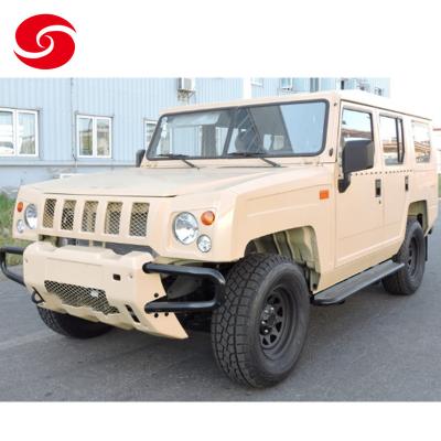 China BAW SUV Diesel 2.5t 4X4 Diesel Armoured Military Army Vehicles Car for 5 Passenger for sale