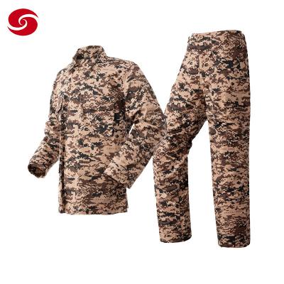 China Customized Chad Digital Camouflage Troop Military Nylon Uniform 220-240GSM for sale