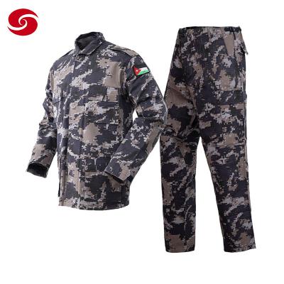 China Jordan Army Land Force Military-Uniformen van de Politie de Eenvormige Digitale Camouflage Te koop