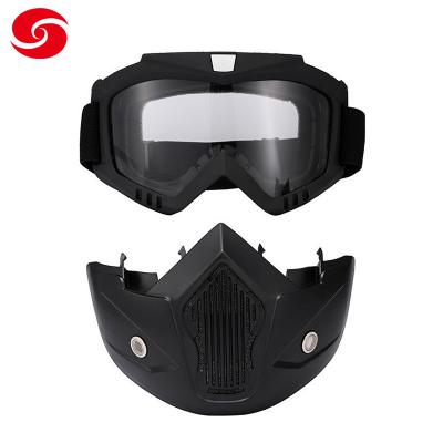 China                                  Detachable Breathable Outdoor Tactical Face Mask Google for Man              for sale