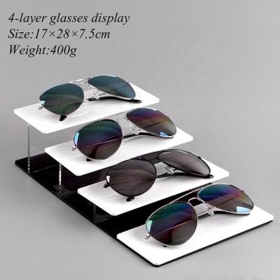 China Home& Exhibition Hall & Luxury Acrylic Counter Sunglasses Show Riser Holder / Glass Holder for sale