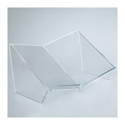 China Best Clear Acrylic Open Book Display Stand for sale