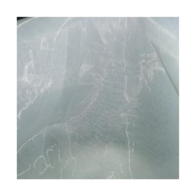 China 100% Sheer Organza Polyester Organza Ripple Crepe Fabric Shrink-Resistant For Women's Dress Wedding for sale