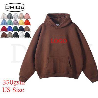 China Custom 350g Cotton Sweatshirts Fabric Manufacturer Anti-Wrinkle Heavy Blast Print Oversized Cropped Mens Hoodies&Sweatshirts for sale