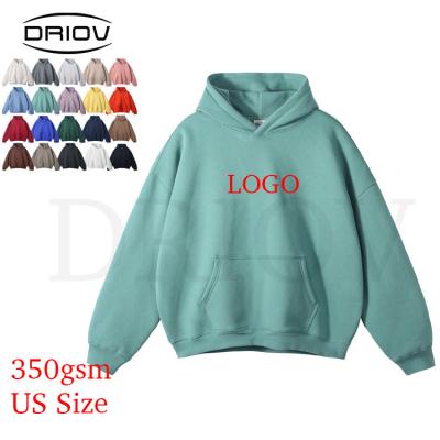 China Oversized Logo Print Cropped Mens Cropped Sweatshirts Logo Print Cloth Sweatshirts Luxury Heavy White Anti-wrinkle 350g Cotton Hoody hoodies&sweatshirts for winter for sale