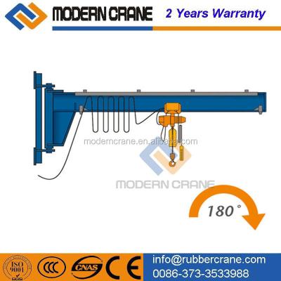 China Jib Crane Safe Driving Slewing Arm Gib Crane With Slewing Bearing for sale