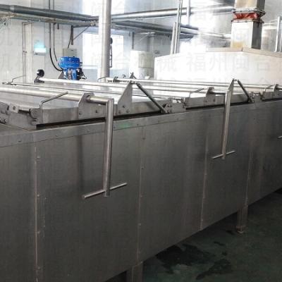 China Semi-auto Egg Processing Plant Boiled Egg Cooking Peeling Machine for sale