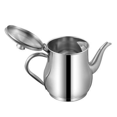 China Sustainable Cheap Stainless Steel Water Kettle Teapot Cooking Tea Kettle For Home / Outdoor for sale