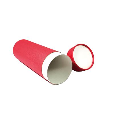 China Recyclable Custom Packaging Printing Wholesale Cylinder Paper Tube Tea Box for sale