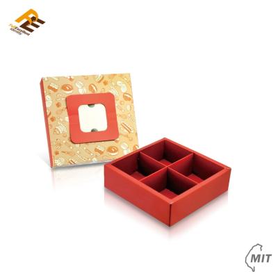 China Online Store Hot Sale Cake Gift Box Cardboard Recyclable Cookies Packaging Food Boxes With Good Service for sale