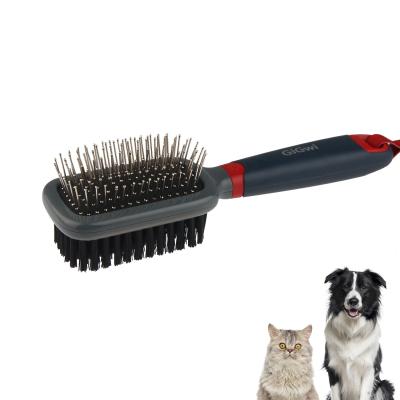 China GiGwi Pet Accessories Dog Comb Pet Grooming Kit Massage Combs Hair Dog Grooming Cleaning Kit for sale