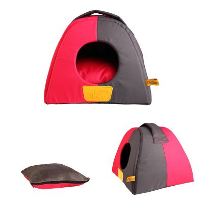 China Durable Comfortable Waterproof Dog Maker Waterproof Pet House Removable Cave For Cat And Small Dog for sale