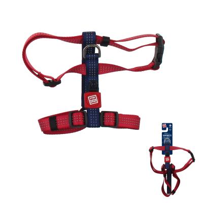 China Reflective Popular Adjustable Heavy Duty Soft Nylon Dog Harness for sale