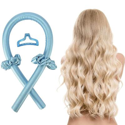 China Wholesale Sexy Heatless Silk Hair Ribbon Curling Hair Curling Silk Heatless Hair Curler No Heat for sale