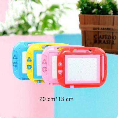 China Doodle 4 Colors Creative Magnetic Erasable Children's Handheld Toys A3 Art Drawing Pads for Kids for sale