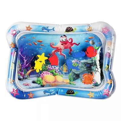 China Inflatable Baby Pat Pad Water Pad Baby Pat Mat Summer Toys Inflatable Game Octopus for sale