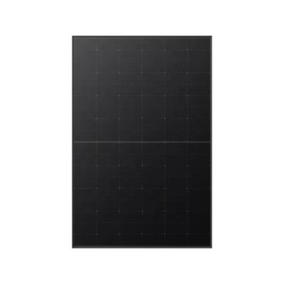 China Longi Newest Technology Solar Panel 430W 435W 440W All Black Small Size Popular Home Use Market Module PV Solar Panel 182mmx91mm for sale