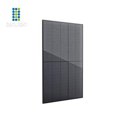 China Newest Technology 390W 400W 410Watt Black Full Small Size Mono Module Tier 1 Brand Solar Panels For Residential Rooftop Use 210mmx70mm for sale