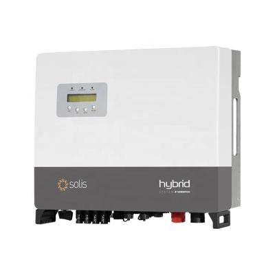 China Solis Hybrid Energy Storage Inverter 5kw 6kw 8kw 10kwa Mppt All In One Inverter Solar Battery Backup Solar Inverter 535*455*185mm for sale