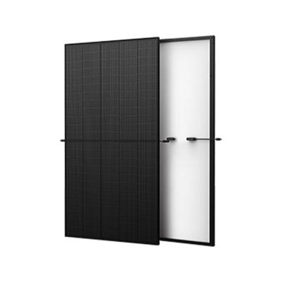 China Trina Mono Small Size Solar Panel 380W 390W 395W Half-Cut MBB Solar Panel 210mmx105mm Full Black Photovoltaic Module Home Rooftop Use for sale