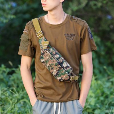 China 2022 New Fashion Camouflage Fanny Pack Men And Women Sports Mini Cross-body Outdoor Camouflage Bag Small Casual Convenient Waist Bag for sale