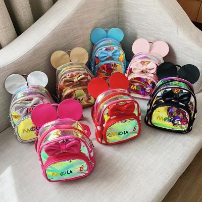 China Fashionable Custom Waterproof Cute Kindergarten Cartoon PU PVC Children's Backpack Boys Girls Boys Girls Kids Waterproof Kindergarten Backpack School Bag for sale