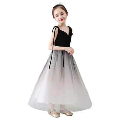 China Wholesale Washable Kids Fashion Luxury Lace Princess Wedding Long Dress Ruffles Full Formal Kids Wears Girls Dressy Gowns for sale