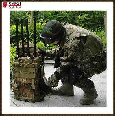 China VIP Protection Backpack Jammer RCIED FPV Drone Cell Phone Signal Jamming Device for sale