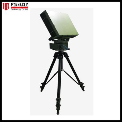 China Anti Drone Detection System 3D Pulsed Doppler Radar for sale