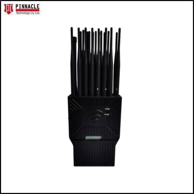 China RF Lojack Hand Held GPS Blocker 868mhz Cell Phone Signal Jammers 21 Antennas for sale