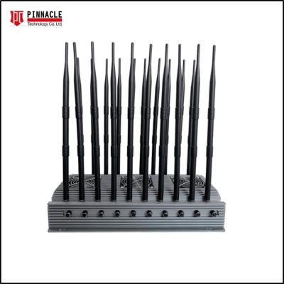 China Power Controllable Cell Phone Frequency Jammer GPS WIFI Signal Reception Blocker for sale