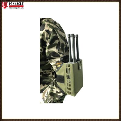 China Military Cell Phone Handheld Signal Jammer 315 433 868 2400mhz for sale