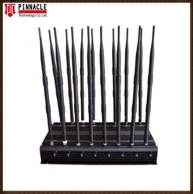 Chine Téléphone cellulaire de bureau haute puissance et bloqueur Wifi Bluetooth Wifi VHF UHF 16Ch à vendre