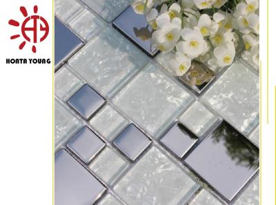 China HTY - TS 300 China Natural Wall Mosaic Tile Wholesale, Gray Wall Decorative Mosaic for sale