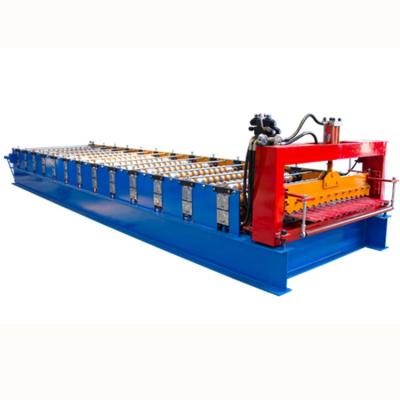 China Building Material Shops Panel Roll Forming Machine / Sheet Steel Sheet Forming Machine for sale