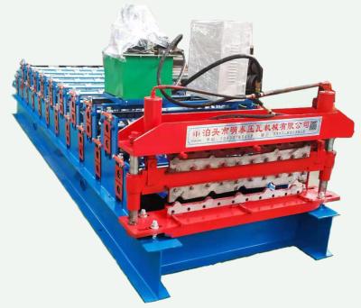 China Double Sheet Forming Machine Building Material Stores MingTai Standard Profile for sale