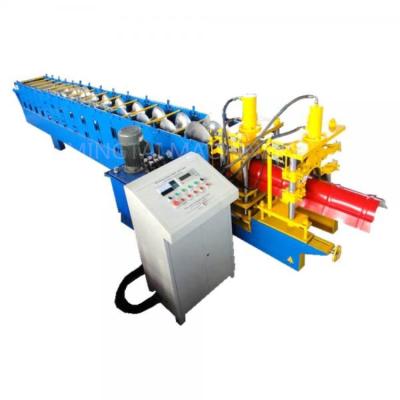 China Building Material Shops Glazed Metal Roof Ridge Cap Producing Machine , Glazed Metal Steel Sheet Rolling Machine for sale