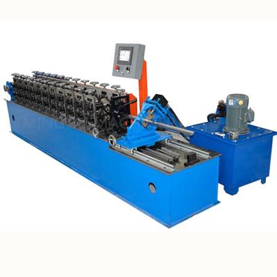 China Light steel building material stores china keel cold roll forming machine, metal stud and tracking cold forming production line for sale