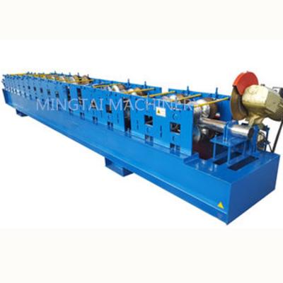 China Building Material Stores MingTai Round Pipe Downspout Roll Forming Machine For Sale for sale