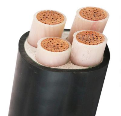 China PVC Nyy 4X25mm2 Underground Wire Copper Xlpe Underground Wire Power Control Insulated Power Cable for sale