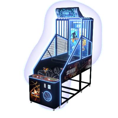 China Coin Operated Indoor Shopping Mall Basketball Shooting Game Machine For Game Room for sale