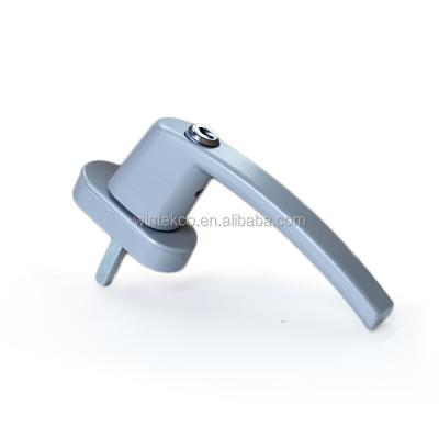 China UK Window Door Germany Market UPVC And PVC Window Door Handle With Key Lock for sale