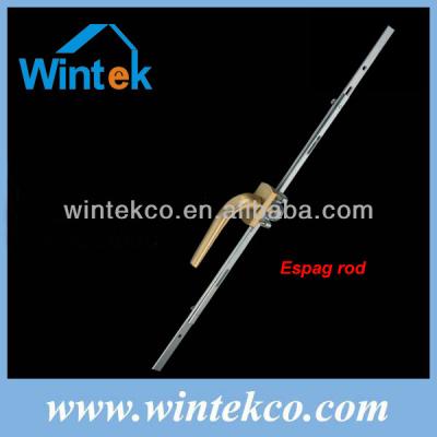 China UPVC Espagnolette Open Window PVC Inward Inward Opening Window for sale