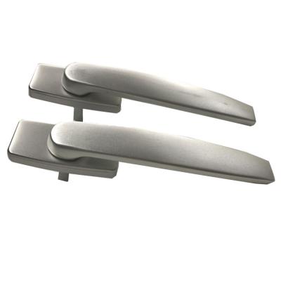 China Door Short Neck Slide Fold Folding Flat Door Handle for sale