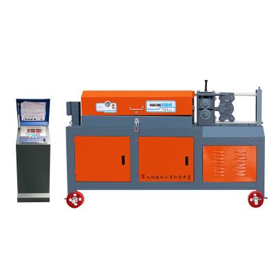 China Automatic High Speed ​​Hydraulic Steel Wire Rod Straightening And Cutting Machine From Building Material Stores for sale