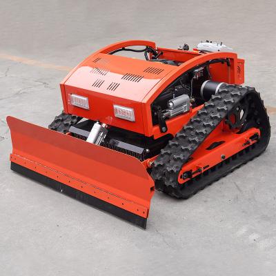 China Weeding Fast weeding remote control crawler lawn mower with good price for sale