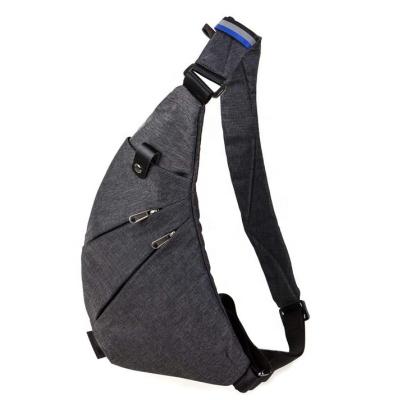 China Eco - Friendly Custom Wholesale Sling Cross - Body Shoulder Bag Small Sling Bag Cheap Black Sling Bag for sale